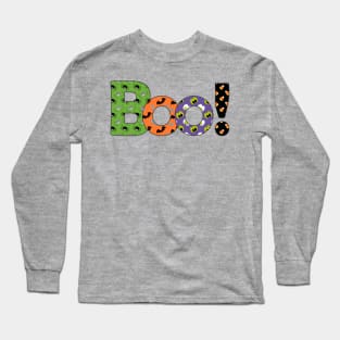 Boo! Halloween Long Sleeve T-Shirt